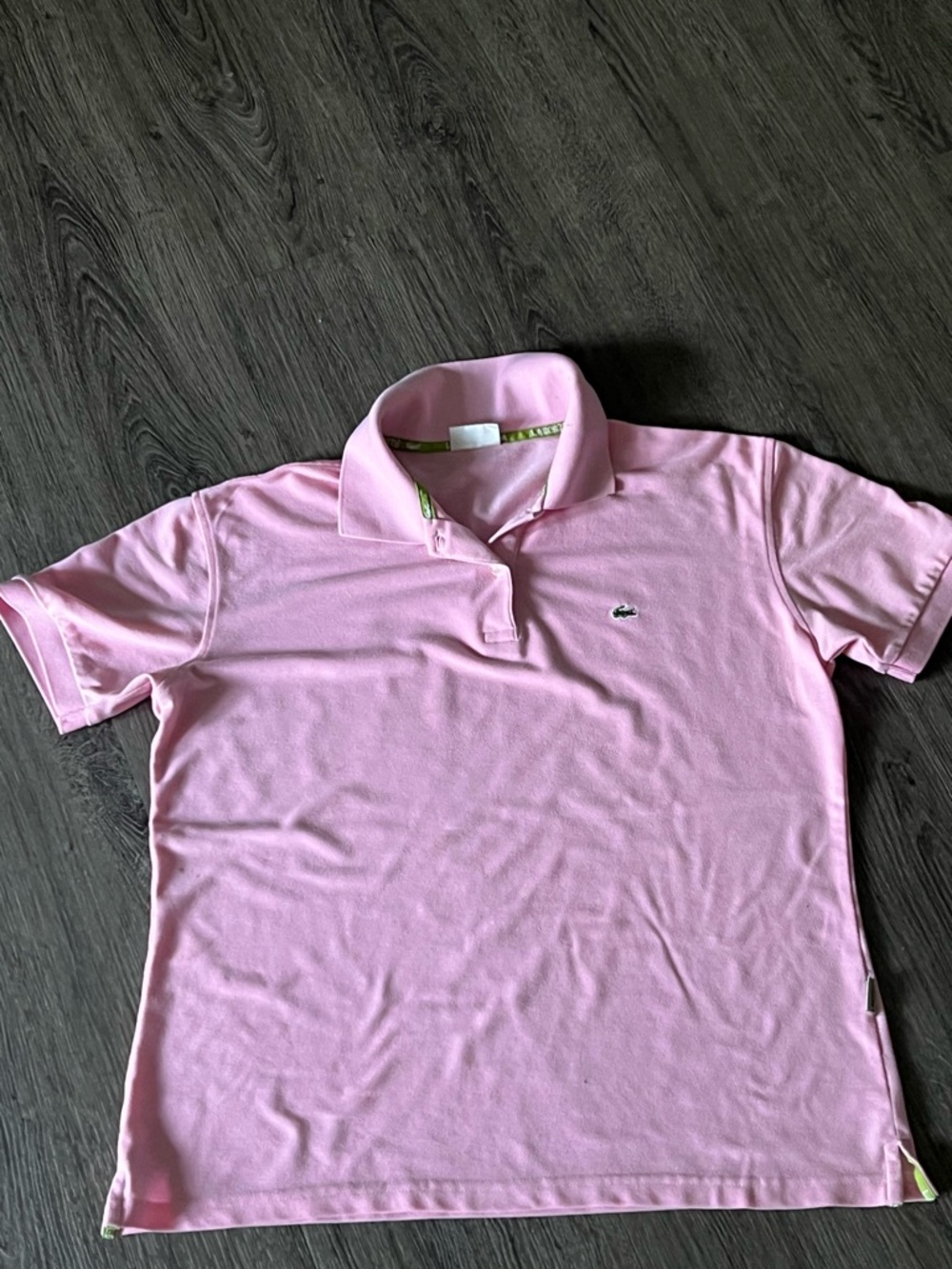 Lacoste Pink Short Sleeve Polo Shirt